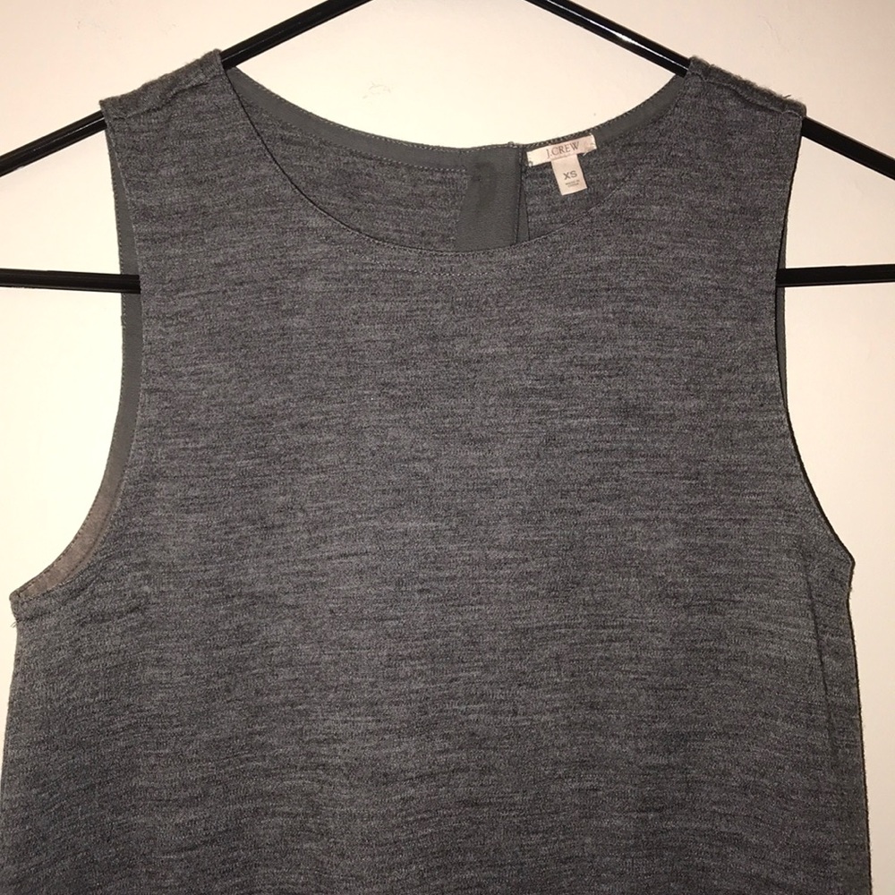 J. CREW WOOL JERSEY SHIFT DRESS - XS - Picture 3 of 7